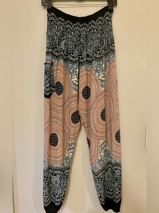 Pants - Smocked Waist Boho Pants - Size Medium-Large - EUC!